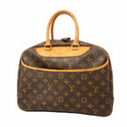 Louis Vuitton Handbag Monogram Deauville Brown