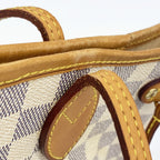 Louis Vuitton Tote Bag Damier Azur Neverfull PM White — view 7