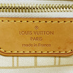 Louis Vuitton Tote Bag Damier Azur Neverfull PM White — view 5