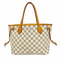 Louis Vuitton Tote Bag Damier Azur Neverfull PM White