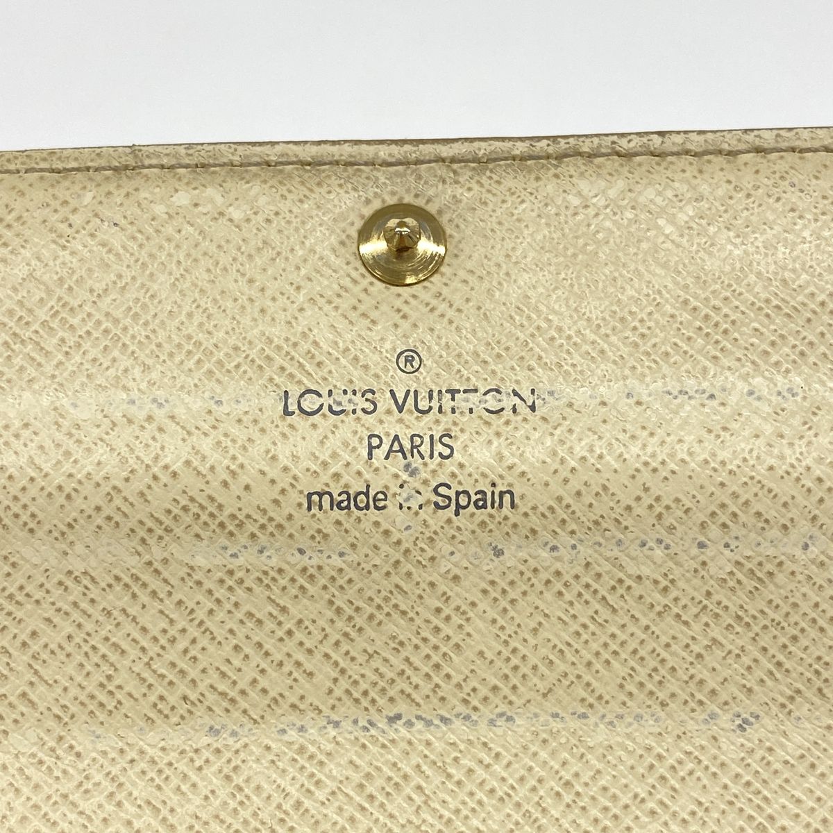 Louis Vuitton Wallet Damier Azur Portefeuille Sarah White — view 4