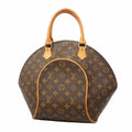 Louis Vuitton Handbag Monogram Ellipse MM Brown