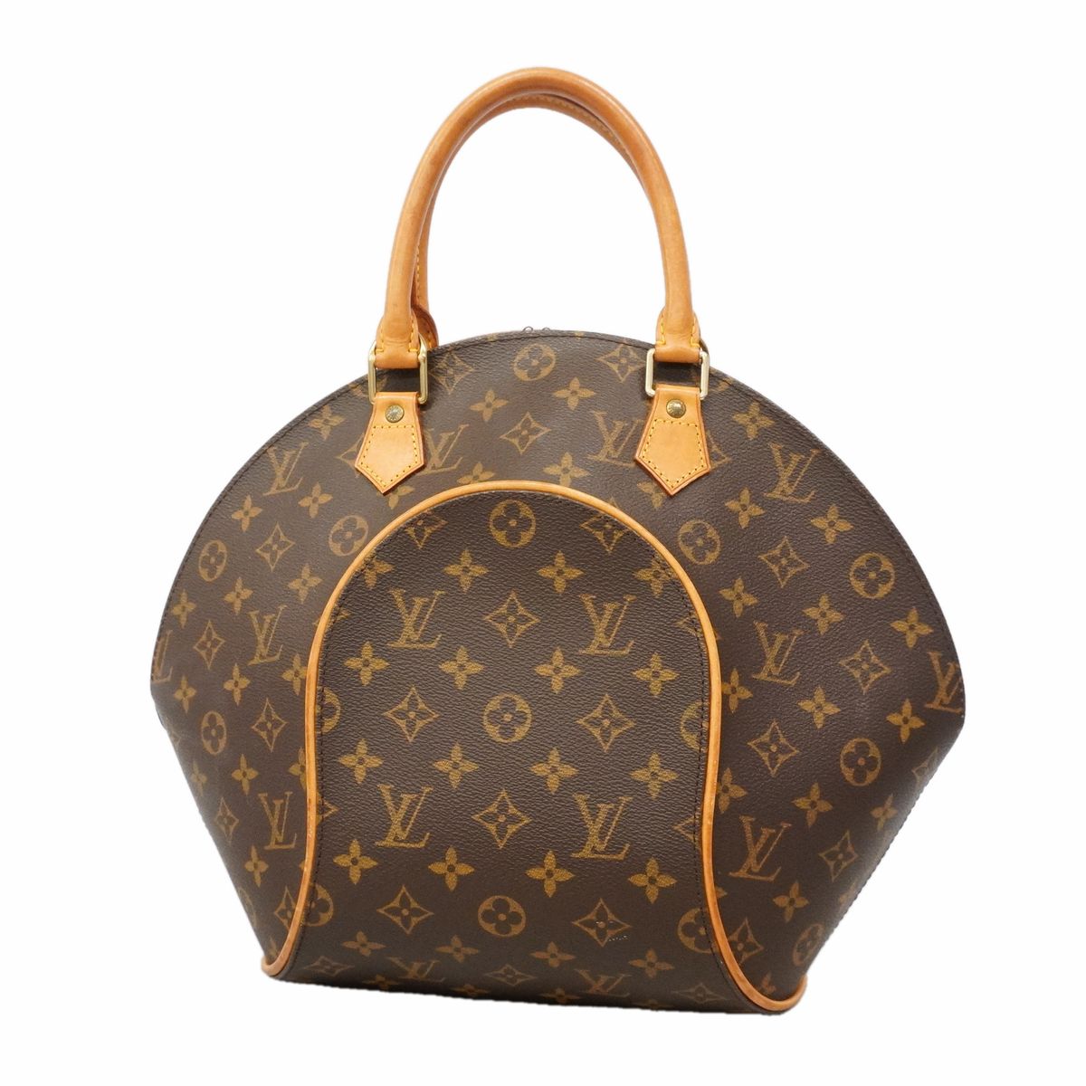 Louis Vuitton Handbag Monogram Ellipse MM Brown