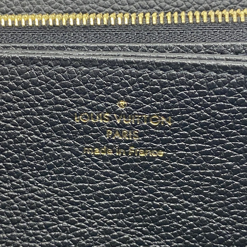 Louis Vuitton Wallet Monogram Empreinte Zippy Noir — view 4
