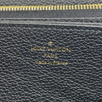 Louis Vuitton Wallet Monogram Empreinte Zippy Noir — view 4