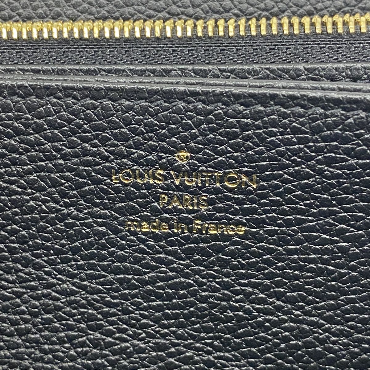 Louis Vuitton Wallet Monogram Empreinte Zippy Noir — view 4