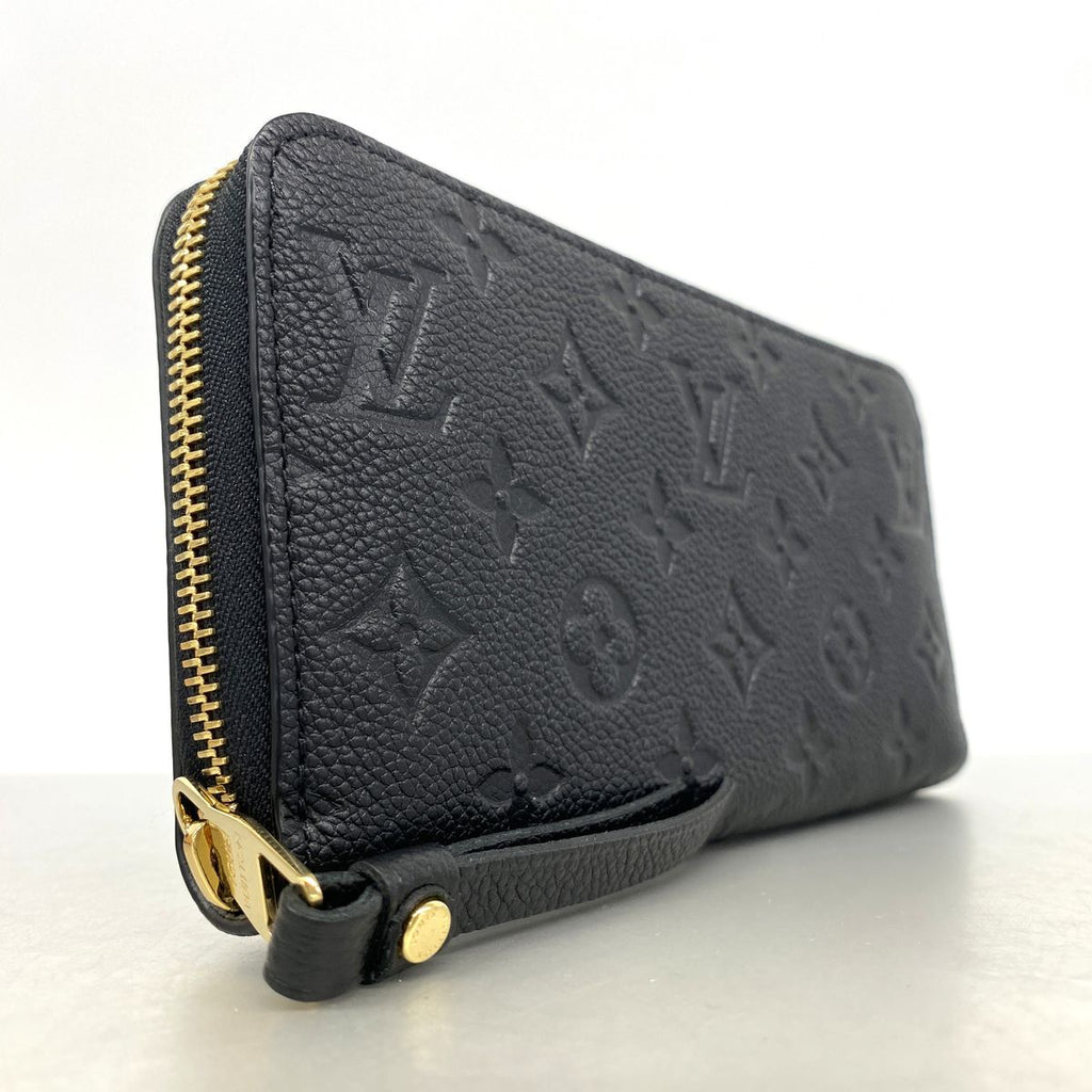 Louis Vuitton Wallet Monogram Empreinte Zippy Noir — view 2