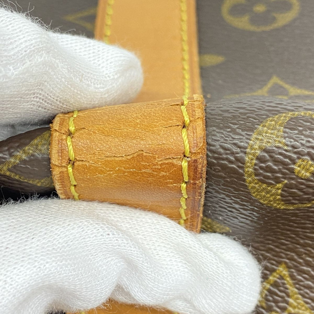 Louis Vuitton Boston Bag Monogram Keepall 55 Brown — view 7