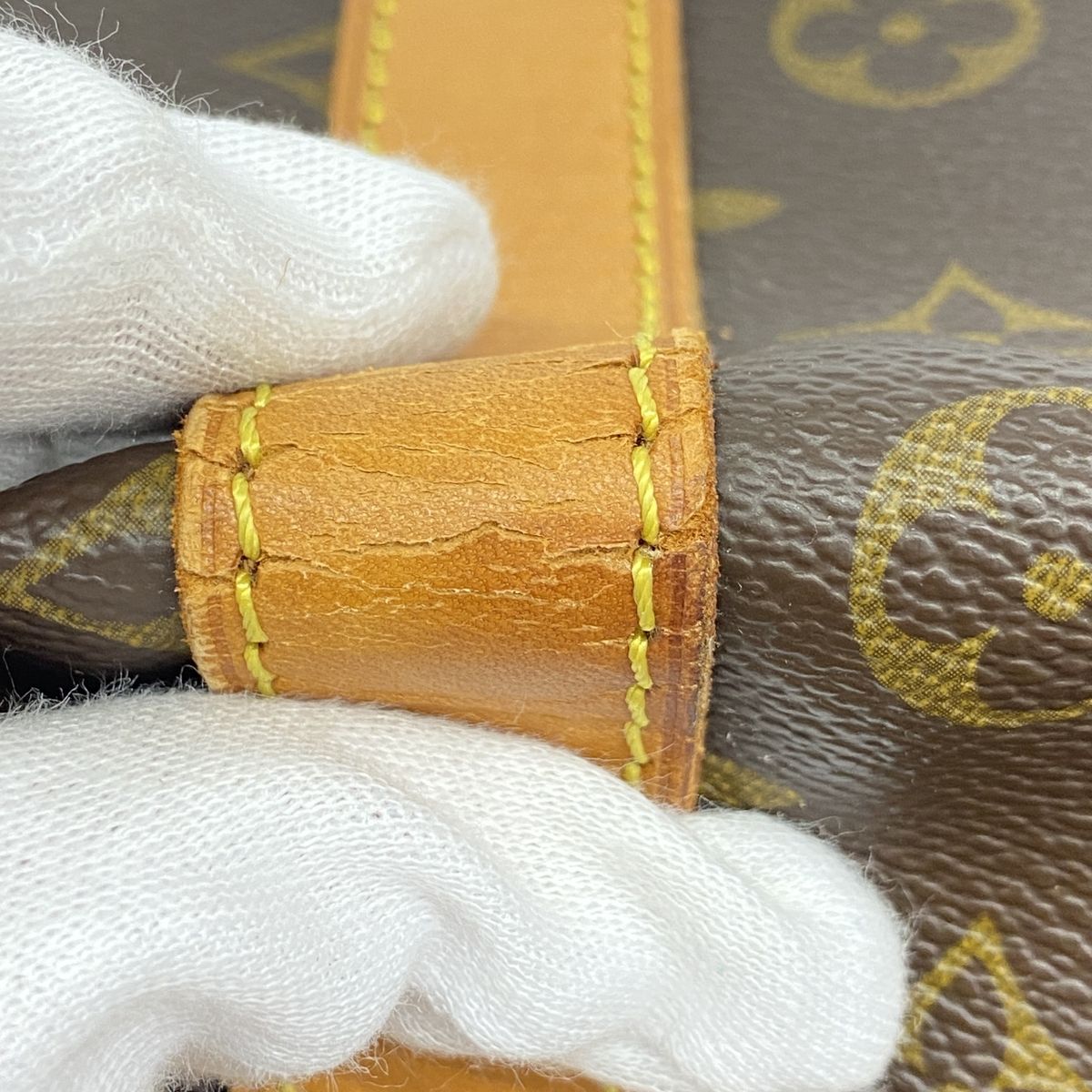 Louis Vuitton Boston Bag Monogram Keepall 55 Brown — view 7