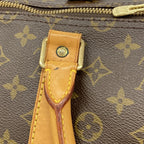 Louis Vuitton Boston Bag Monogram Keepall 55 Brown — view 8