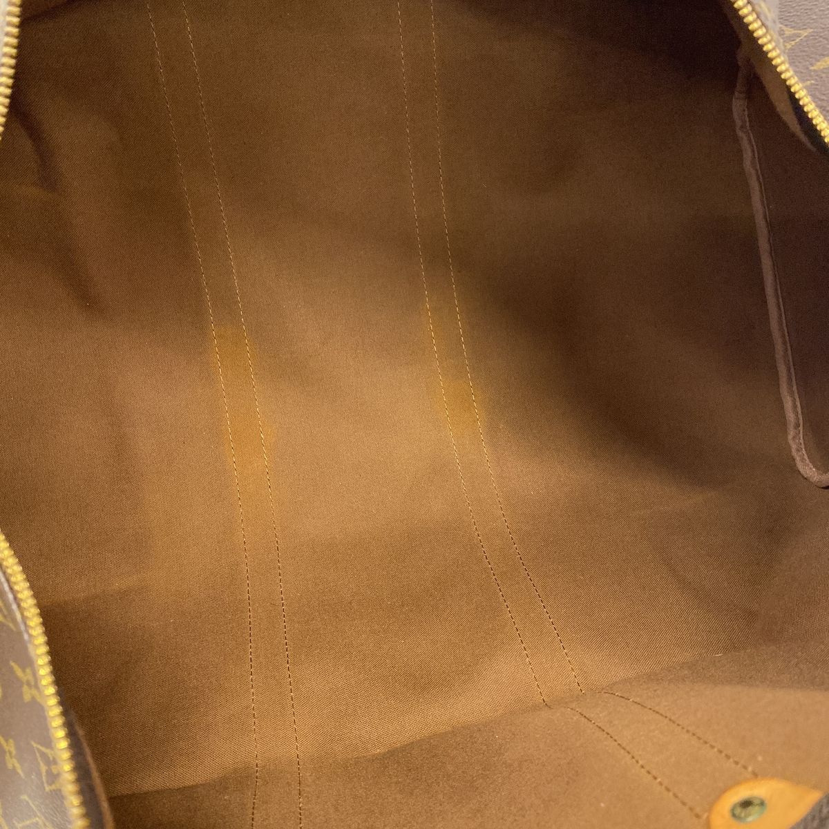 Louis Vuitton Boston Bag Monogram Keepall 55 Brown — view 4