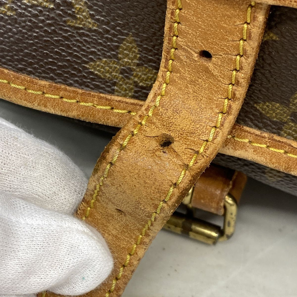 Louis Vuitton Shoulder Bag Monogram Saumur 30 Brown — view 8