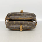 Louis Vuitton Shoulder Bag Monogram Saumur 30 Brown — view 3