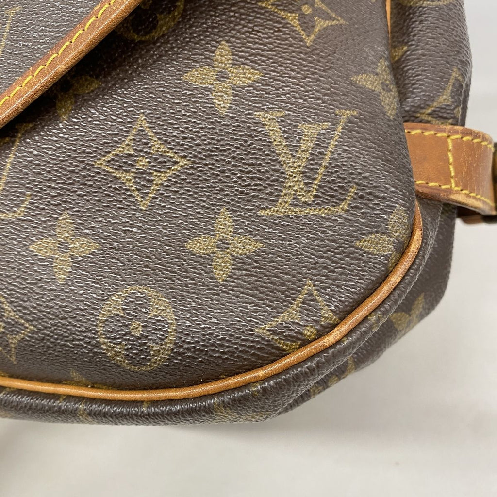 Louis Vuitton Shoulder Bag Monogram Saumur 30 Brown — view 7