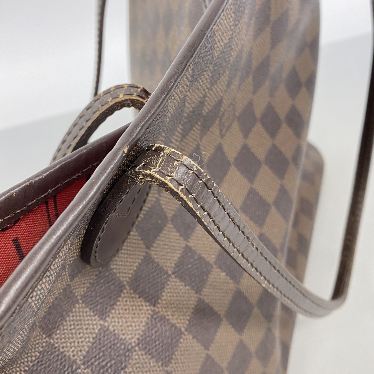 Louis Vuitton Tote Bag Damier Neverfull MM Ebene — view 7