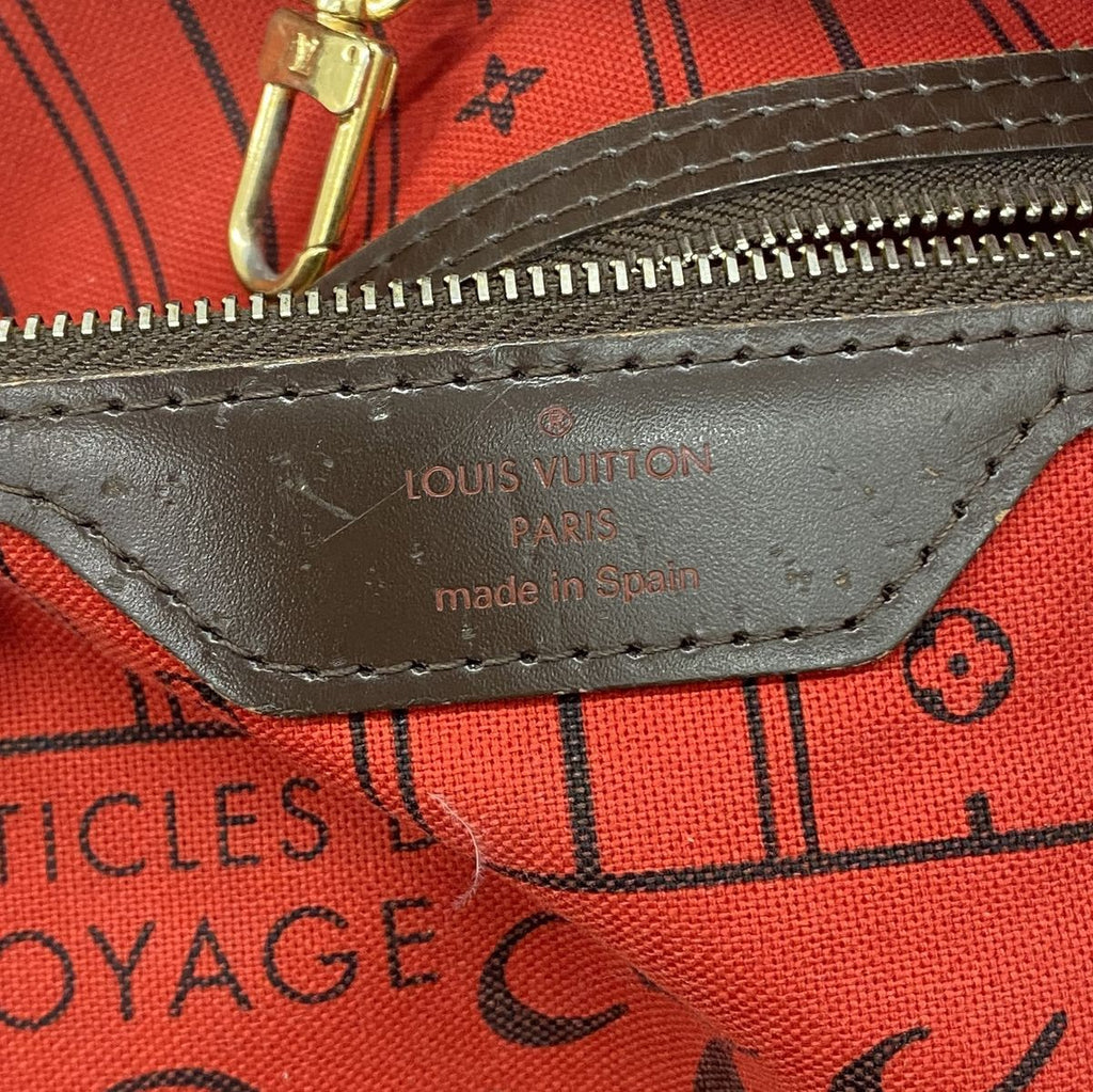 Louis Vuitton Tote Bag Damier Neverfull MM Ebene — view 5