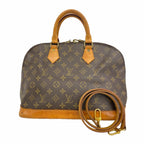 Louis Vuitton Handbag Monogram Alma Brown 2-Way Bag