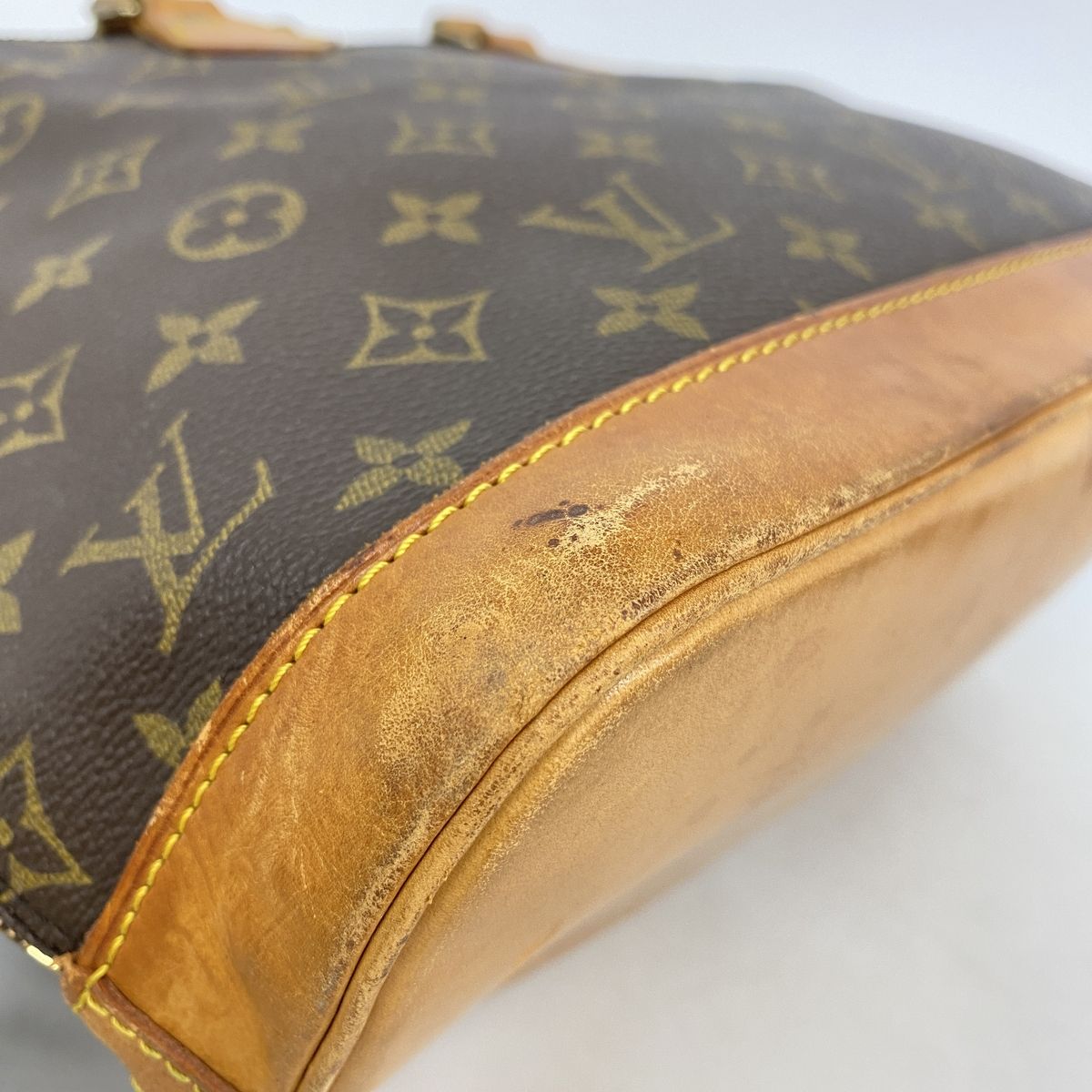 Louis Vuitton Handbag Monogram Alma Brown 2-Way Bag — view 6