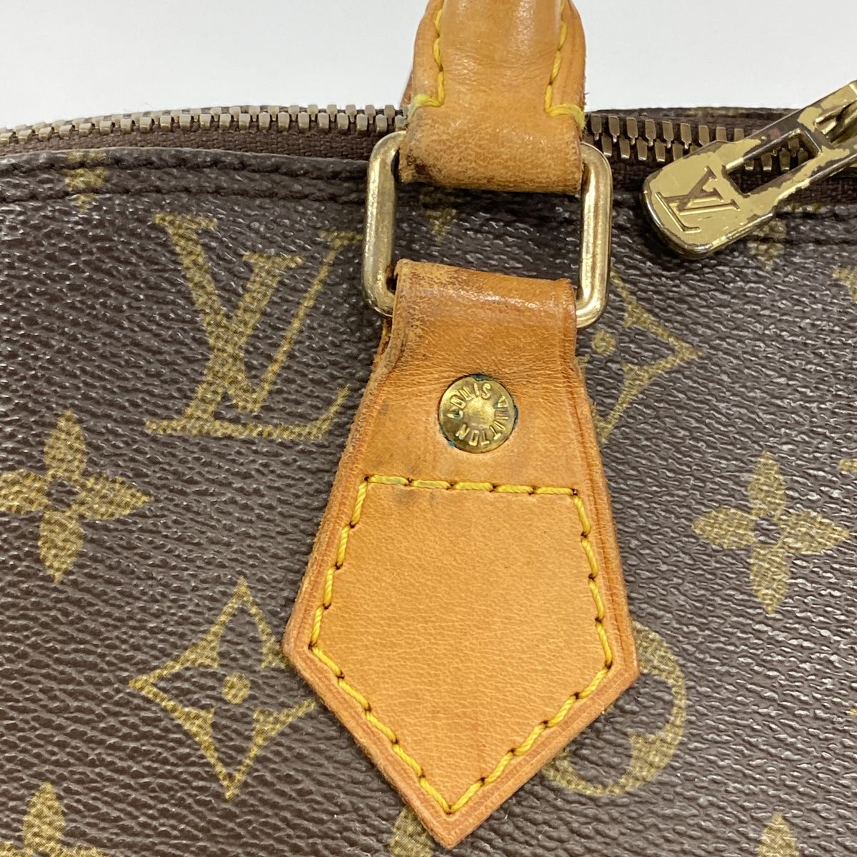 Louis Vuitton Handbag Monogram Alma Brown 2-Way Bag — view 8