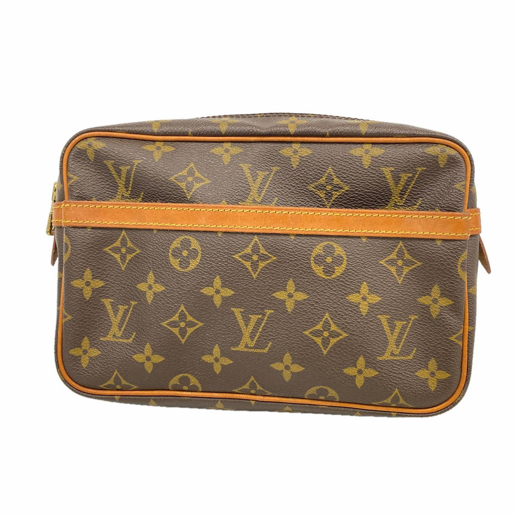 Louis Vuitton Clutch Monogram Compiegne 23 Brown