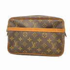 Louis Vuitton Clutch Monogram Compiegne 23 Brown