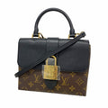 Louis Vuitton Handbag Monogram Locky BB Noir 2-Way Bag