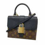 Louis Vuitton Handbag Monogram Locky BB Noir 2-Way Bag
