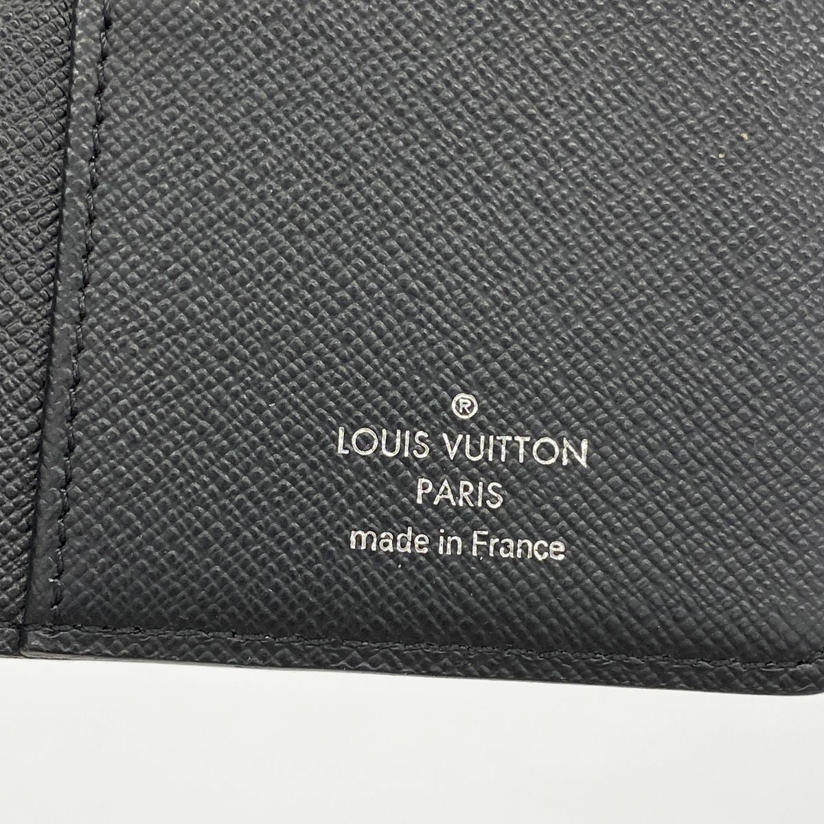 Louis Vuitton Wallet Damier Graphite Portefeuille Brazza Black — view 4