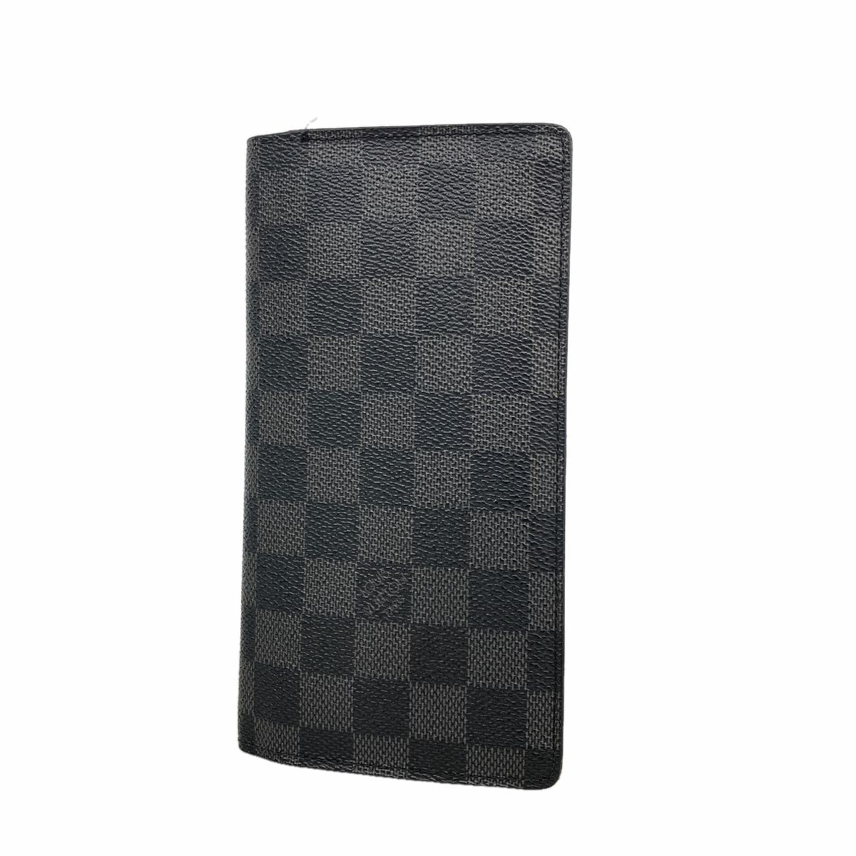 Louis Vuitton Wallet Damier Graphite Portefeuille Brazza Black