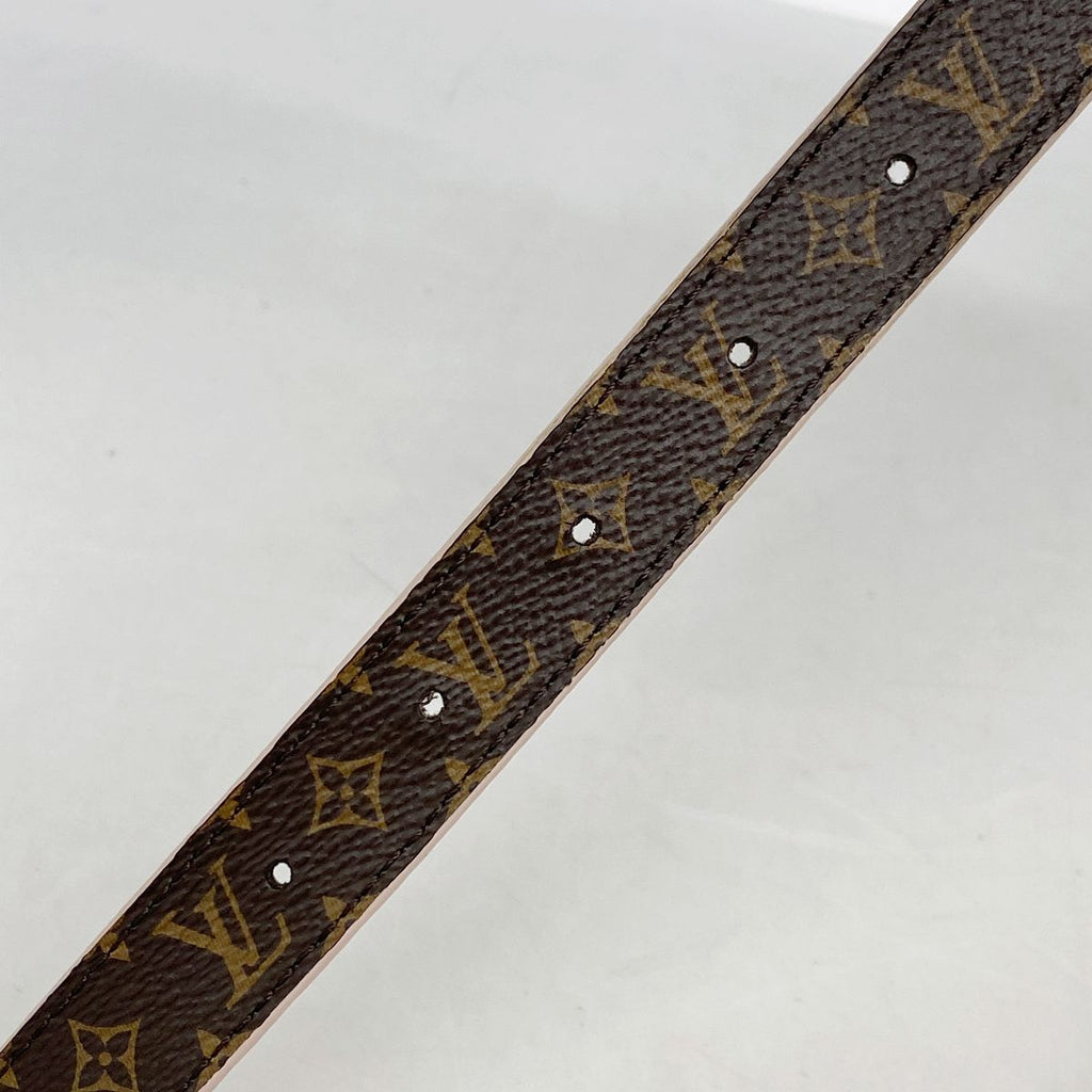 Louis Vuitton Belt Monogram LV Circle Prime 20 Reversible Brown Pink — view 6