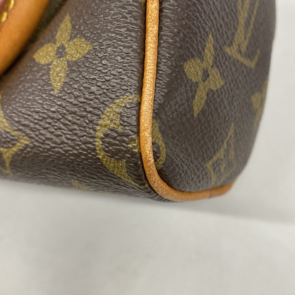 Louis Vuitton Handbag Monogram Mini Speedy Brown — view 7
