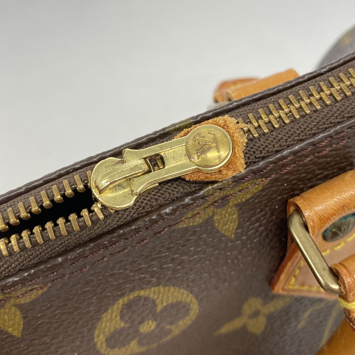 Louis Vuitton Handbag Monogram Mini Speedy Brown — view 6