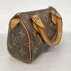 Louis Vuitton Handbag Monogram Mini Speedy Brown — view 2