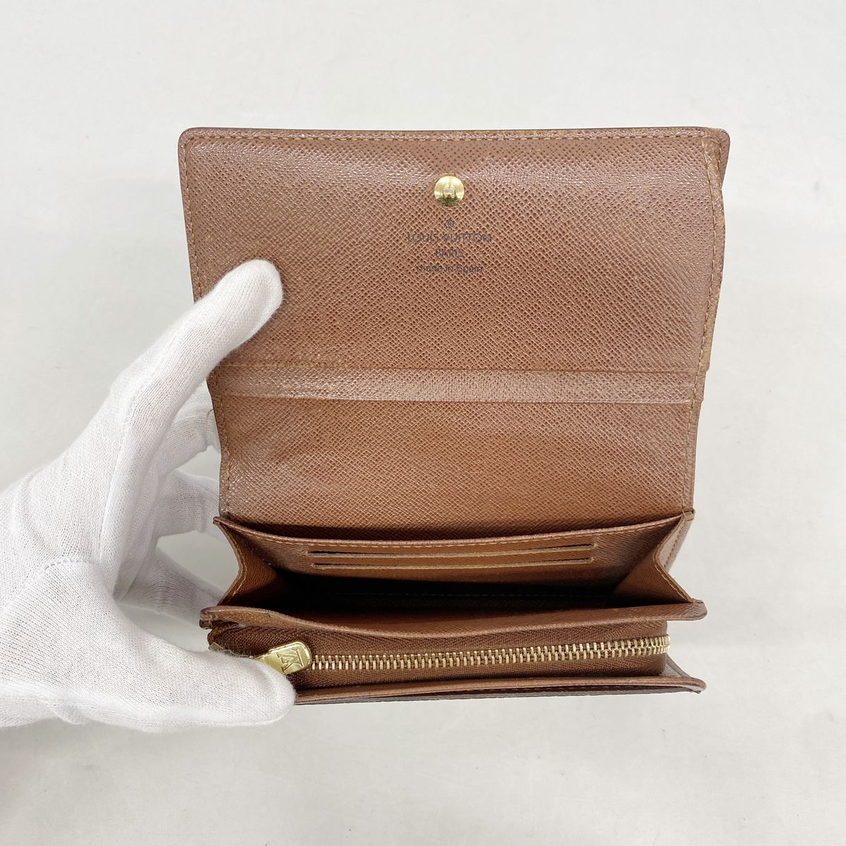Louis Vuitton Wallet Monogram Portefeuille Tresor Brown — view 3