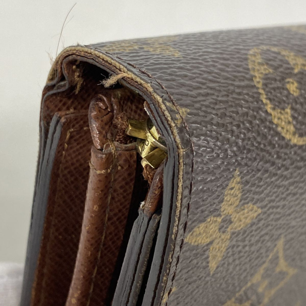 Louis Vuitton Wallet Monogram Portefeuille Tresor Brown — view 5