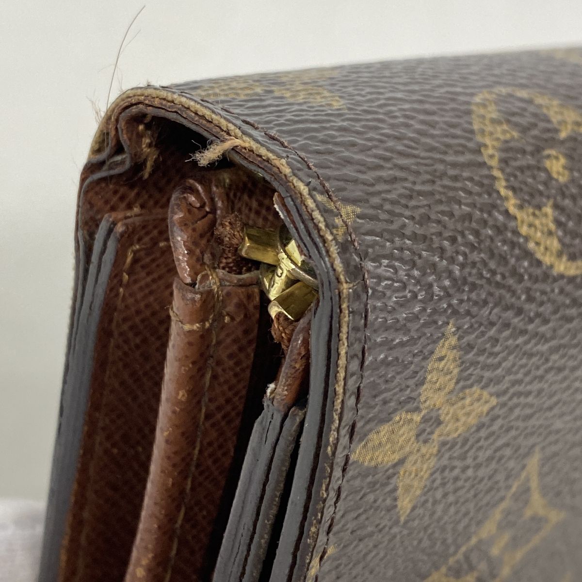 Louis Vuitton Wallet Monogram Portefeuille Tresor Brown — view 5