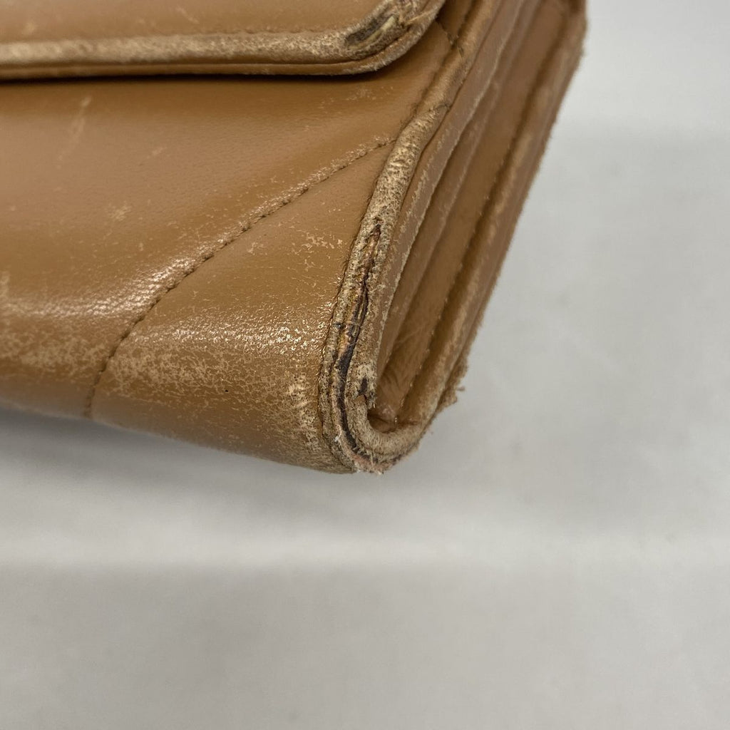 Chanel Wallet Chanel 19 Lambskin Light Brown Gold — view 5