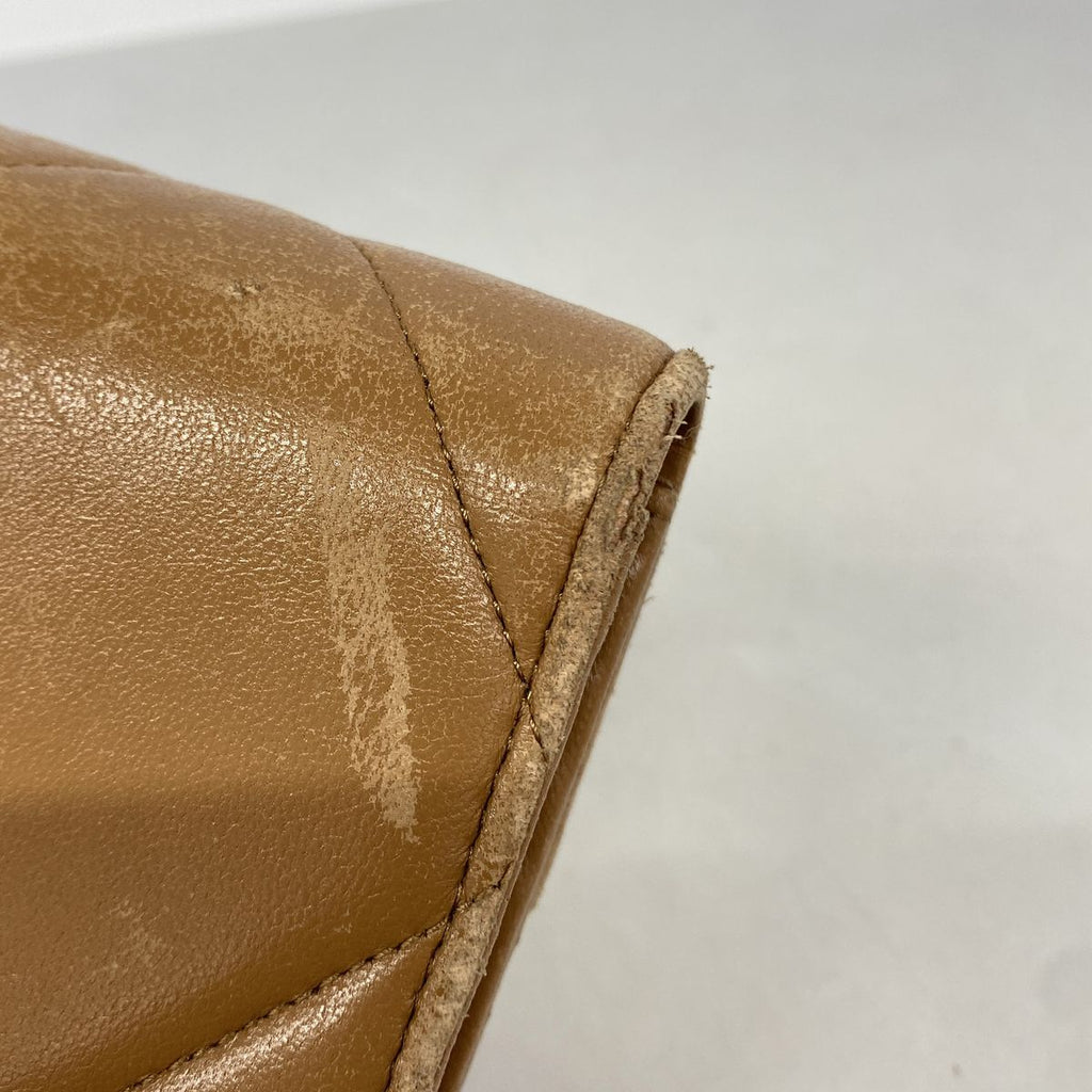 Chanel Wallet Chanel 19 Lambskin Light Brown Gold — view 7