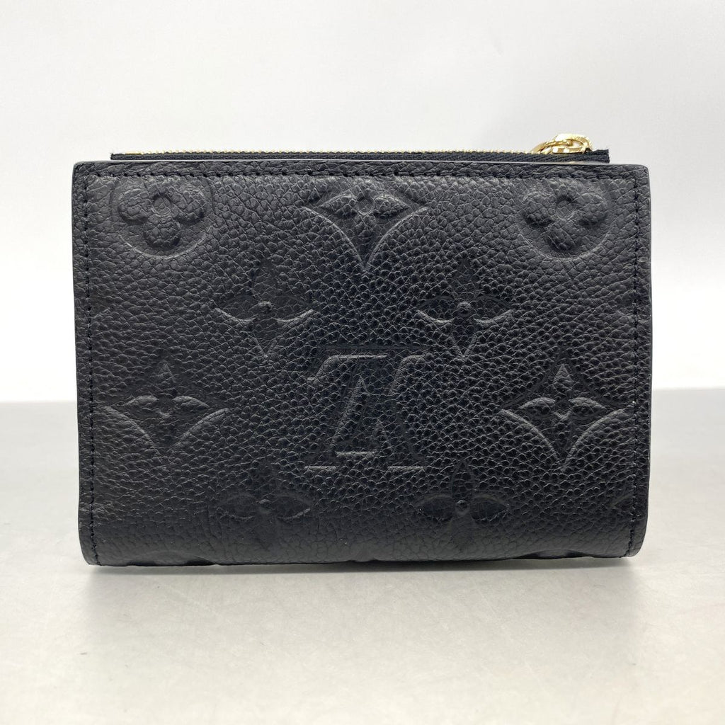 Louis Vuitton Wallet Monogram Empreinte Portefeuille Lisa Noir — view 6