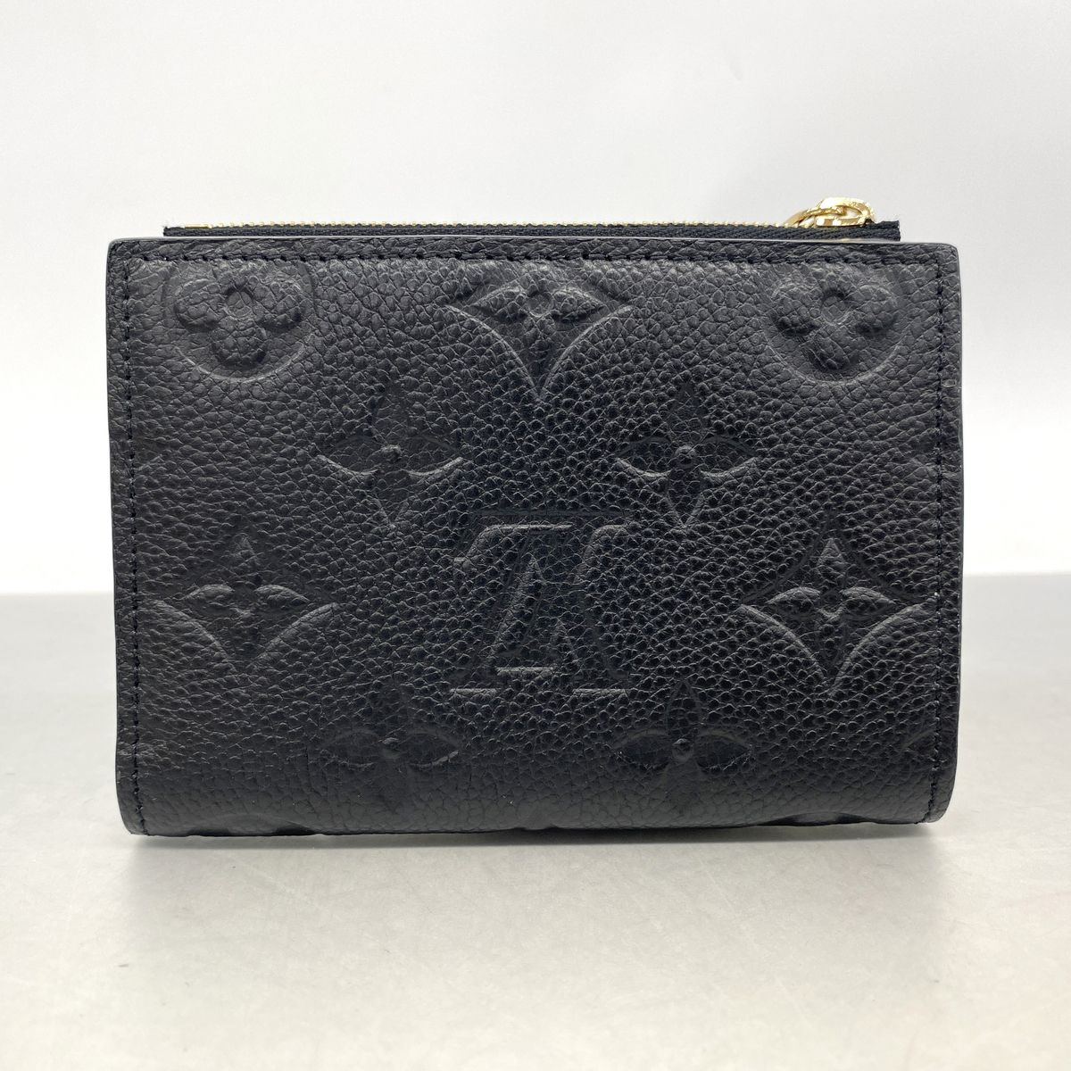 Louis Vuitton Wallet Monogram Empreinte Portefeuille Lisa Noir — view 6