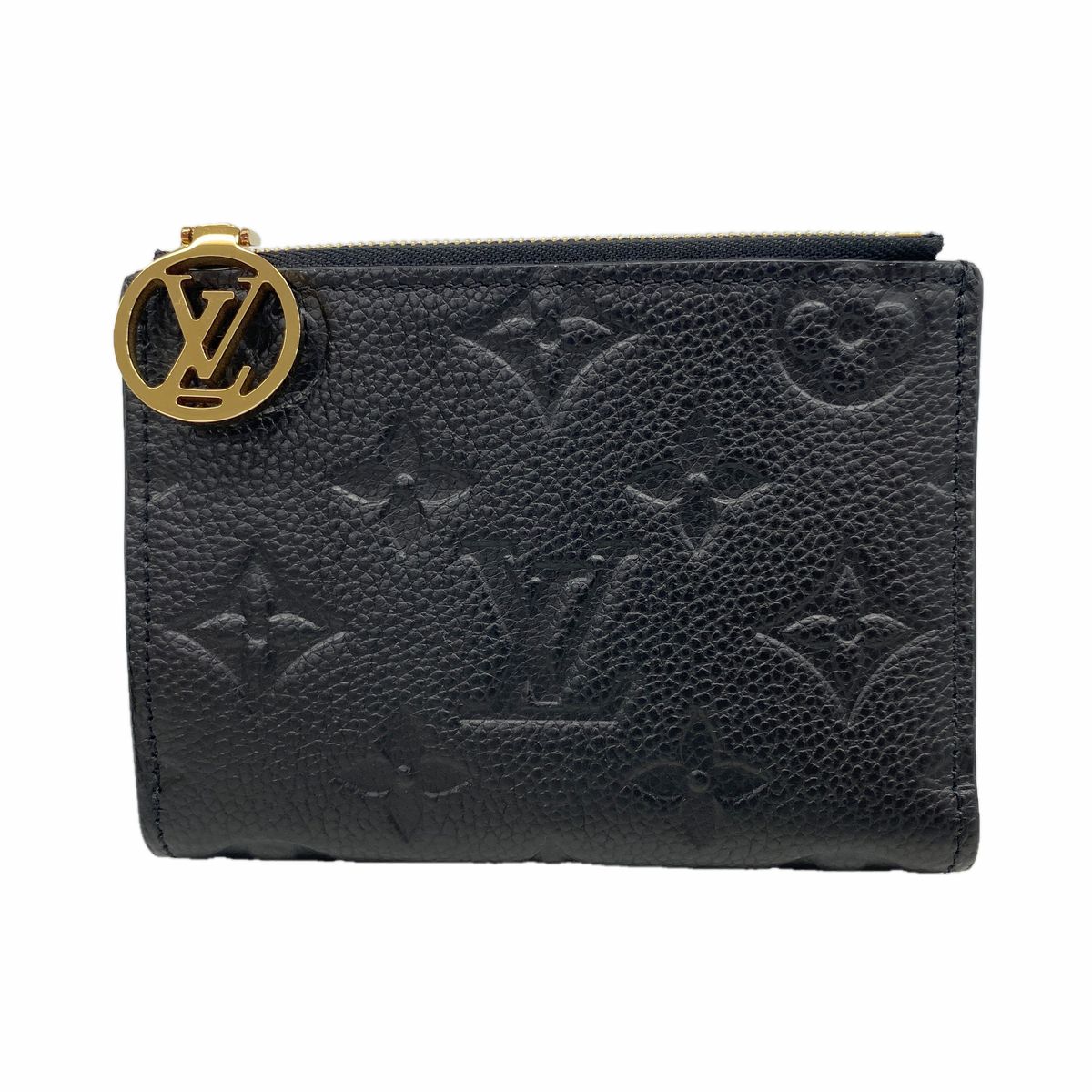 Louis Vuitton Wallet Monogram Empreinte Portefeuille Lisa Noir
