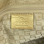 Gucci Handbag Jackie Nylon Gold Light Green — view 5