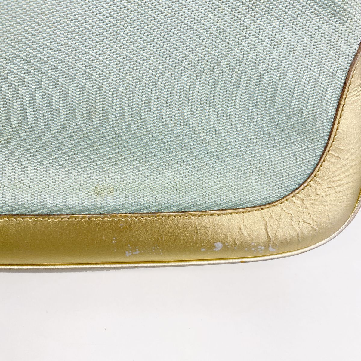 Gucci Handbag Jackie Nylon Gold Light Green — view 8