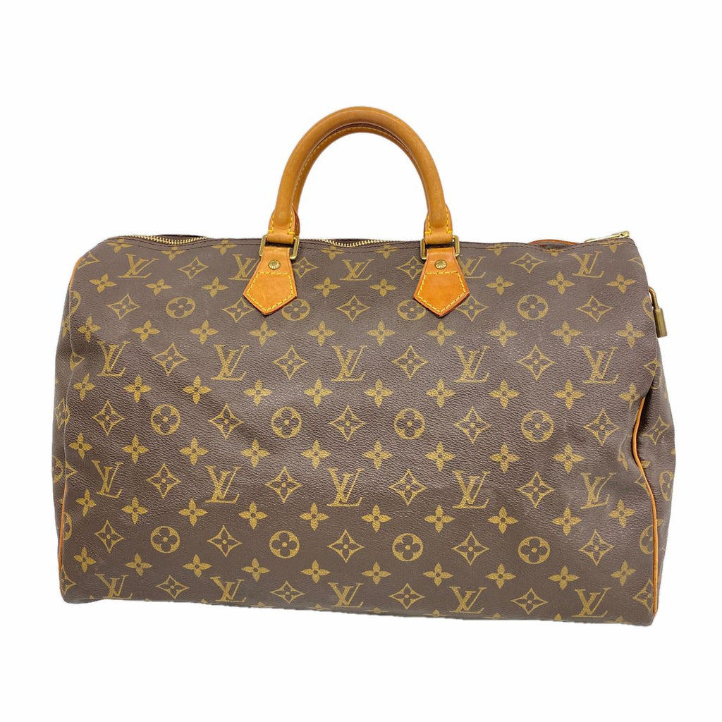 Louis Vuitton Handbag Monogram Speedy 40 Brown