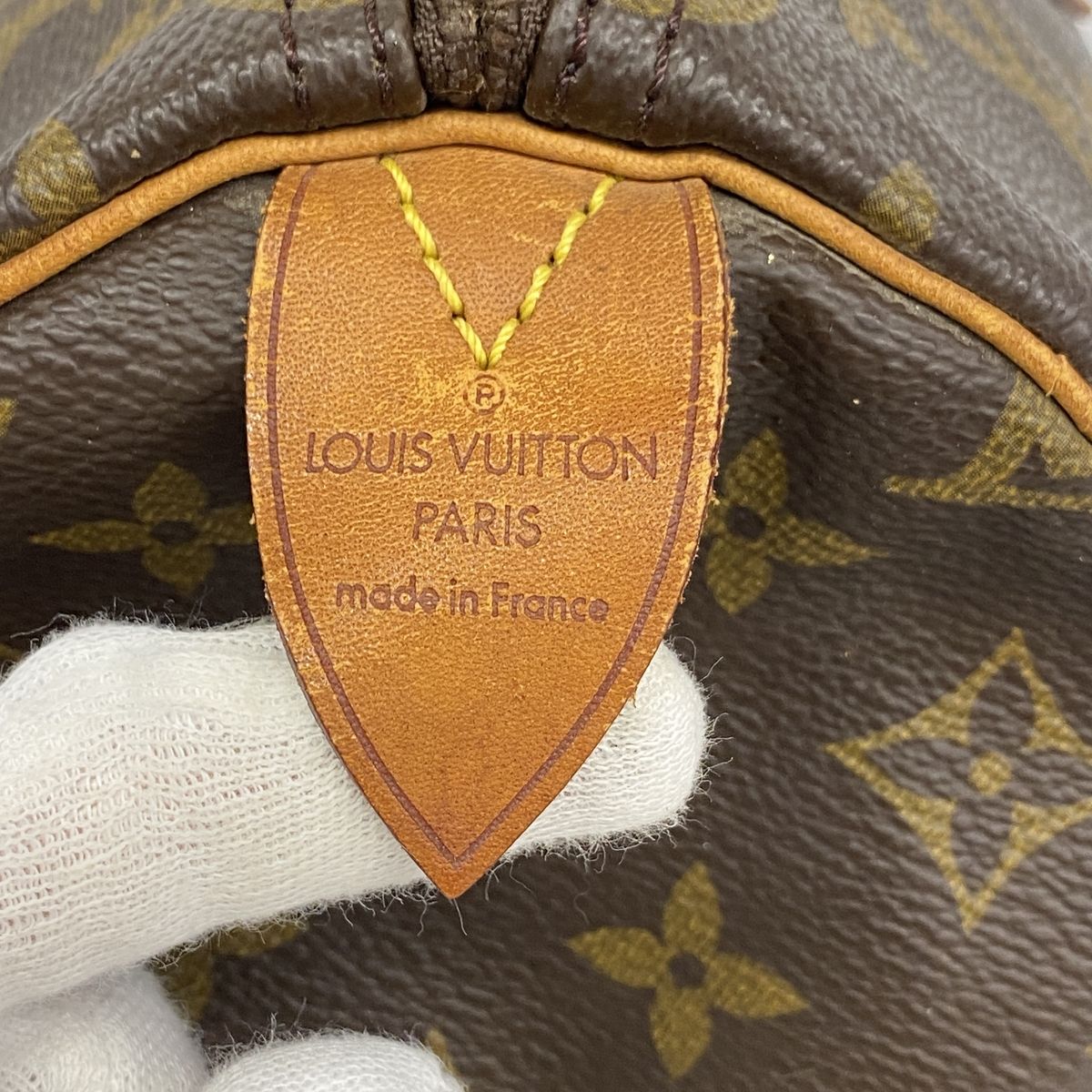 Louis Vuitton Handbag Monogram Speedy 35 Brown — view 5