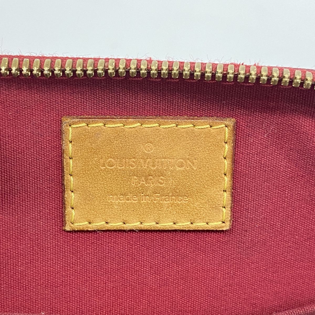 Louis Vuitton Handbag Vernis Alma BB Pomme D'amour 2-Way Bag — view 5