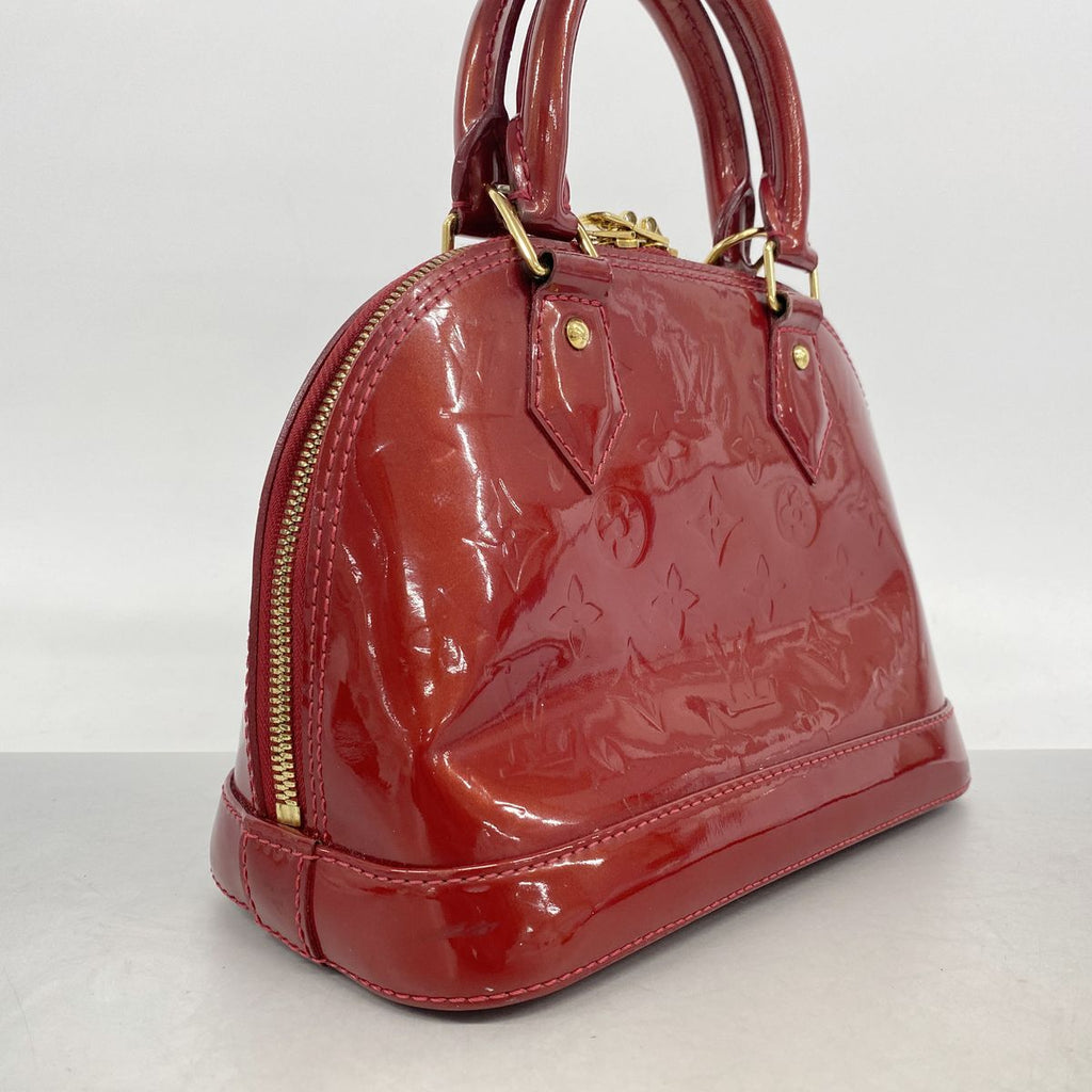 Louis Vuitton Handbag Vernis Alma BB Pomme D'amour 2-Way Bag — view 2