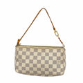 Louis Vuitton Pouch Damier Azur Pochette Accessoires White