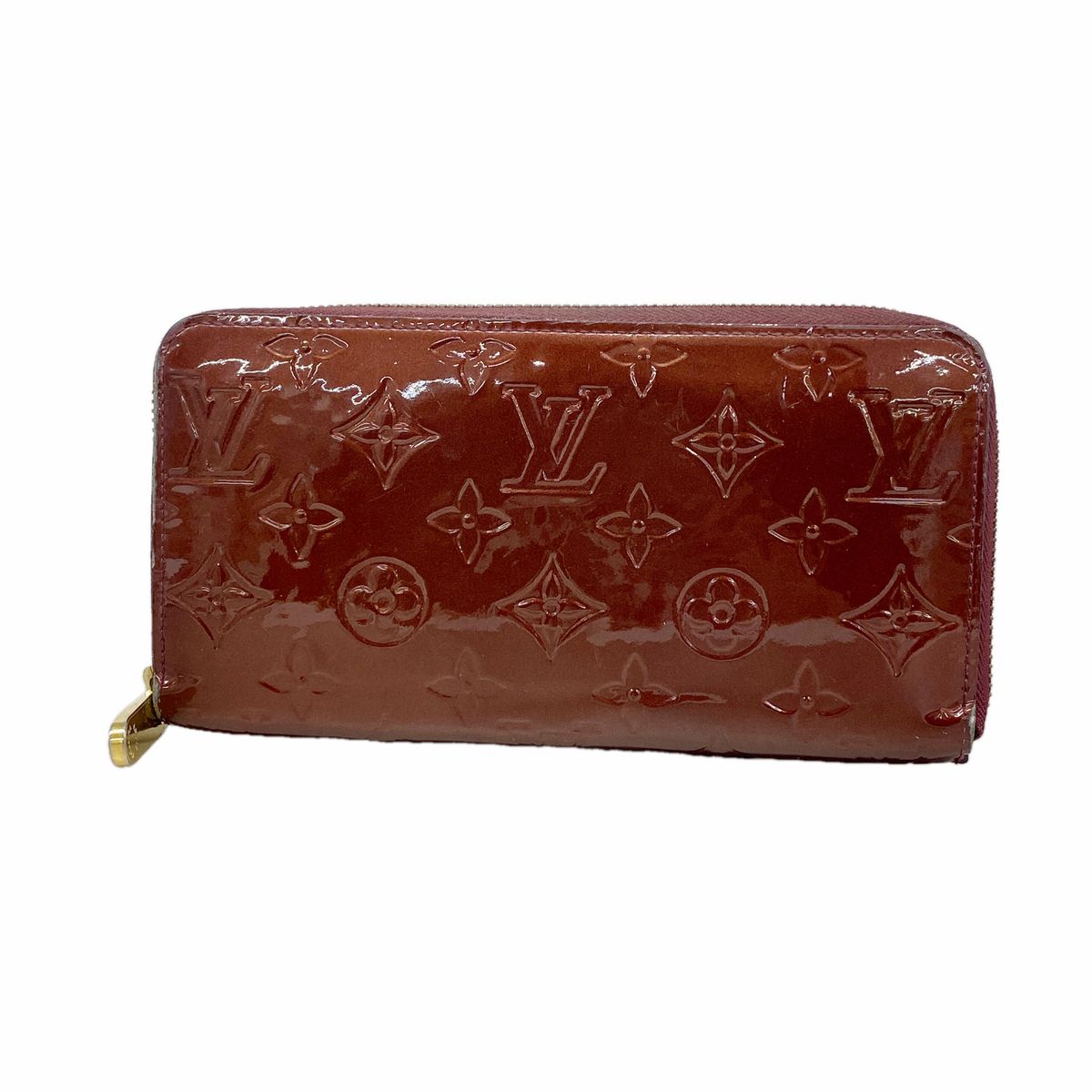 Louis Vuitton Wallet Vernis Zippy Rouge Fauvist
