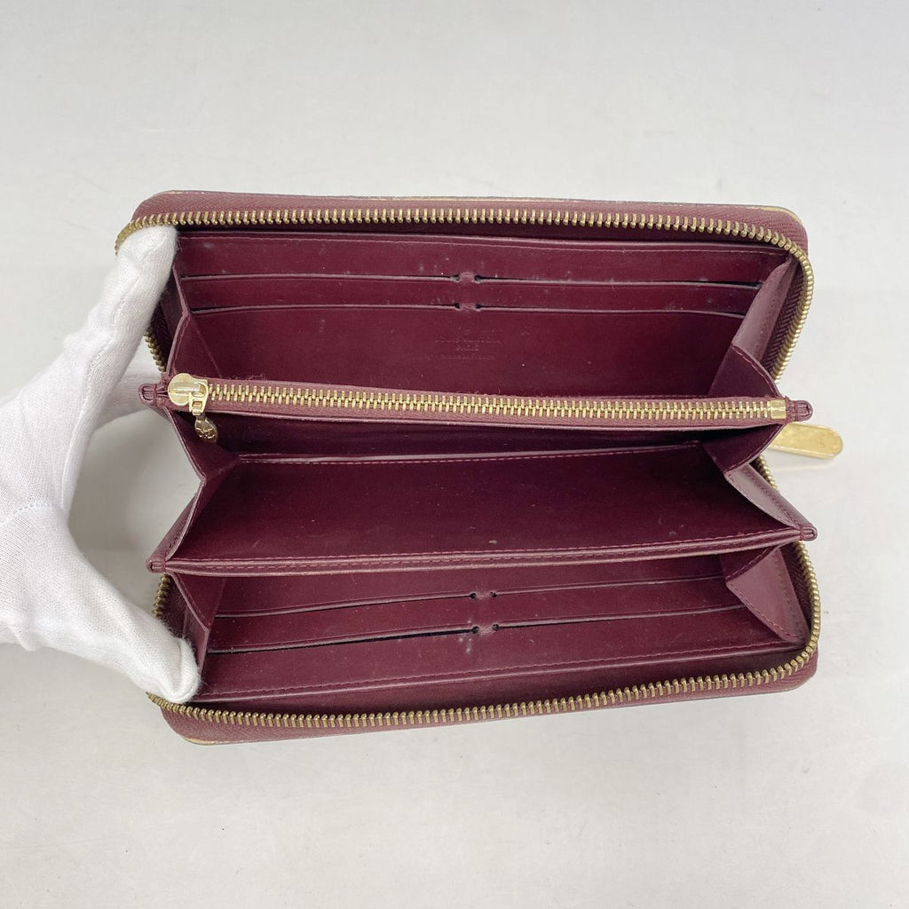 Louis Vuitton Wallet Vernis Zippy Rouge Fauvist — view 3